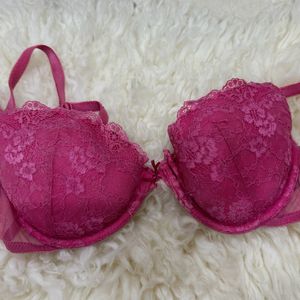 Pink Padded Bra