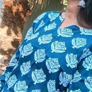 trending Blue Kurti