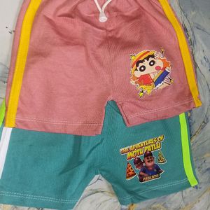 Bit Pant Baby Shorts