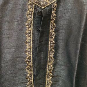 Men’s Black Kurta Set