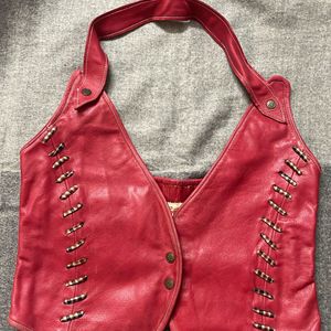 Leather Waistcoat