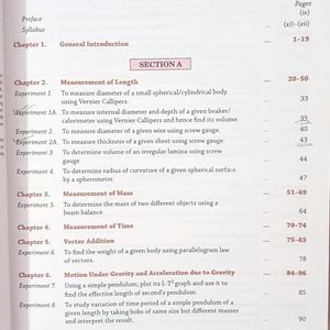 Comprehensive Physics Lab Manual Class 11