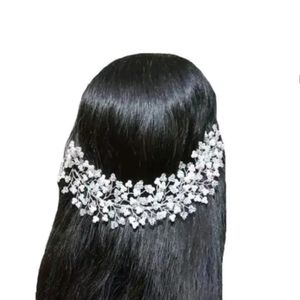 PEARL & CRYSTAL HAIR Gajra/Juda!!