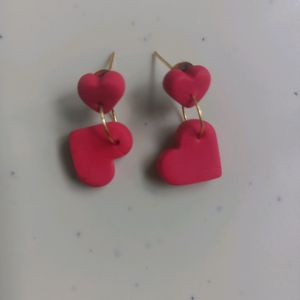 Elegant Handmade Heart Earring