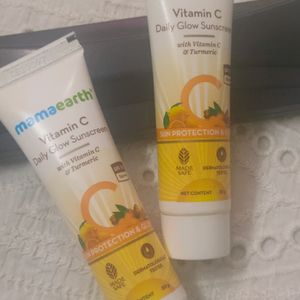 Mama Earth Vitamin C Glow Sunscreen