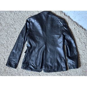 Sheepskin Leather Blazer