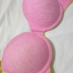 Florescent Pink Bra