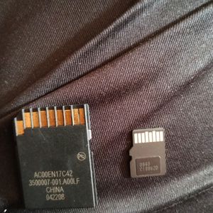 Kingston Adaptor With Memory Card 1gb