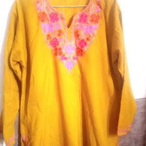 🔥🍁Kashmiri  Embroidery Kurti  Sale 🔥🍁