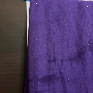 Manish Pattern purple Saree