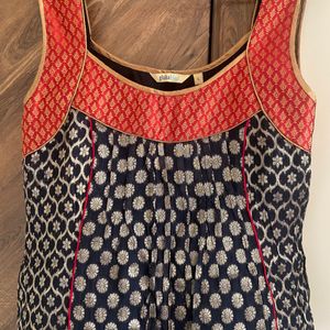 Festive Sleeveless Kurti