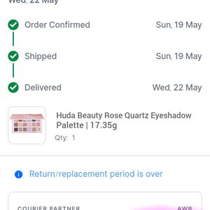 Huda Beauty Rose Quartz Eyeshadow Palette