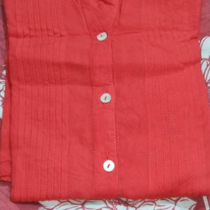 Button-Down Straight Kurta