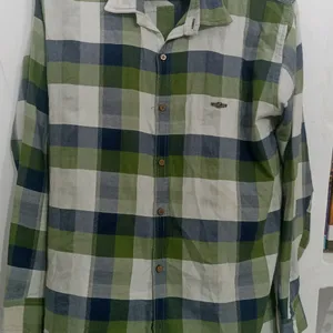 Green Check Shirt