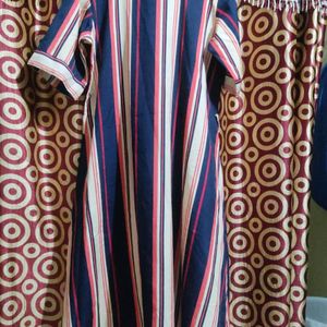 Stripe Dress For Girls