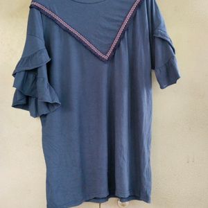 Oversize Navy Blue Tshirt