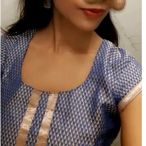 Festive Blue Kurti 💙