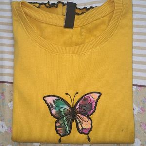 Butterfly 🦋 Crop Top