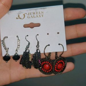 6 Pair Of Earrings