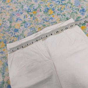 White Formal Trousers