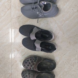 1 Clogs + 2 Shoes