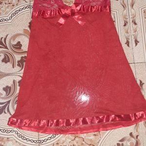 Romantic Babydoll Dress With 1surprise Gift