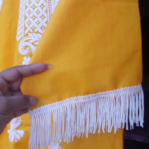 Chicken Kurta With Lace