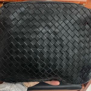 Bottega Veneta Black Pouch