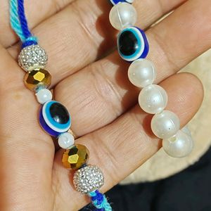 Couple Evil Eye Rakhi Combo