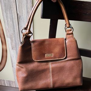 Fossil Leather Handbag