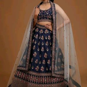 Beautiful Lehenga Choli With Blouse Piece N Dupata