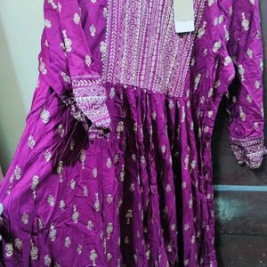 Rangila Wine Colour beautiful Anarkali