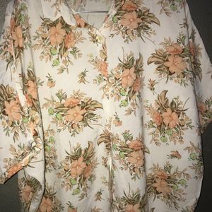 Floral Drop Shoulder Shirt