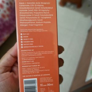 Foxtale Vit C Brightening Serum