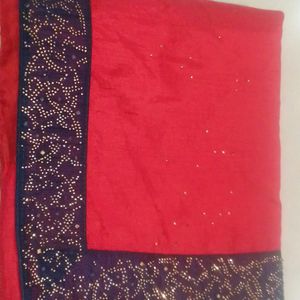 Silk Red Bridal Saree