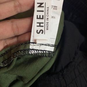 Price Drop-Shien Colourblock Jogger Pants