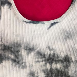 abstract tank top