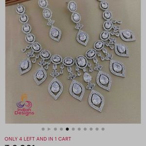 Amaira American Diamond Necklace Set