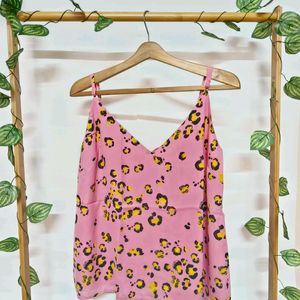 Cute Animal Print Cami Top