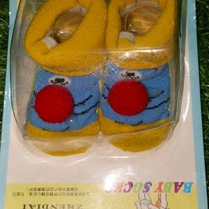 Set Of Two Imported Chainese Unisex Baby Socks