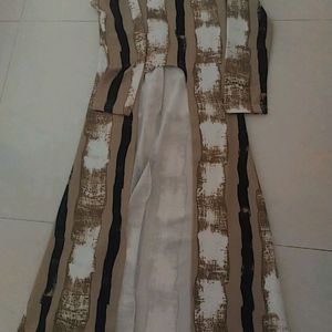 Long Maxi Kurti Gown  S-Size Stretchable