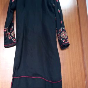 Black Kurta Set