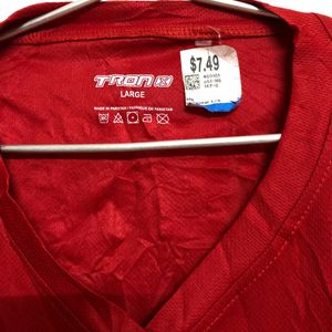 TRON Red Long Sleeve Jersey