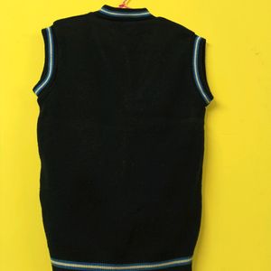 Korean Navy Blue Sweater For Winter