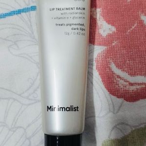 Minimalist Lip Treatment