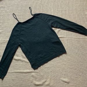 ONLY Women Green Solid Sweater