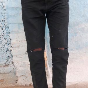 Mans Black Tone Jeans