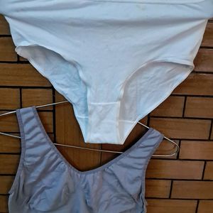 Combo Of Four Imported Fabric Bra N Panty