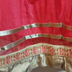 Rose Lehnga Choli For Girls