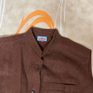 Mens Nehru Jacket / Waistcoat (Premium Pure Wool)